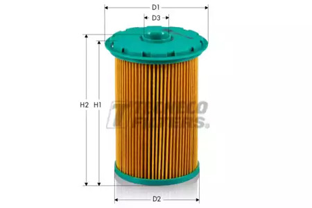 Фильтр топливный - Tecneco GS0493E