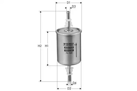 Фильтр топливный - Tecneco IN56