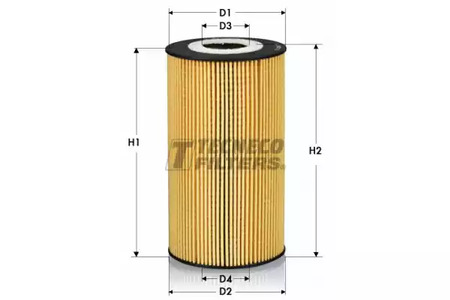 Фильтр масляный вставка - Tecneco OL0613E