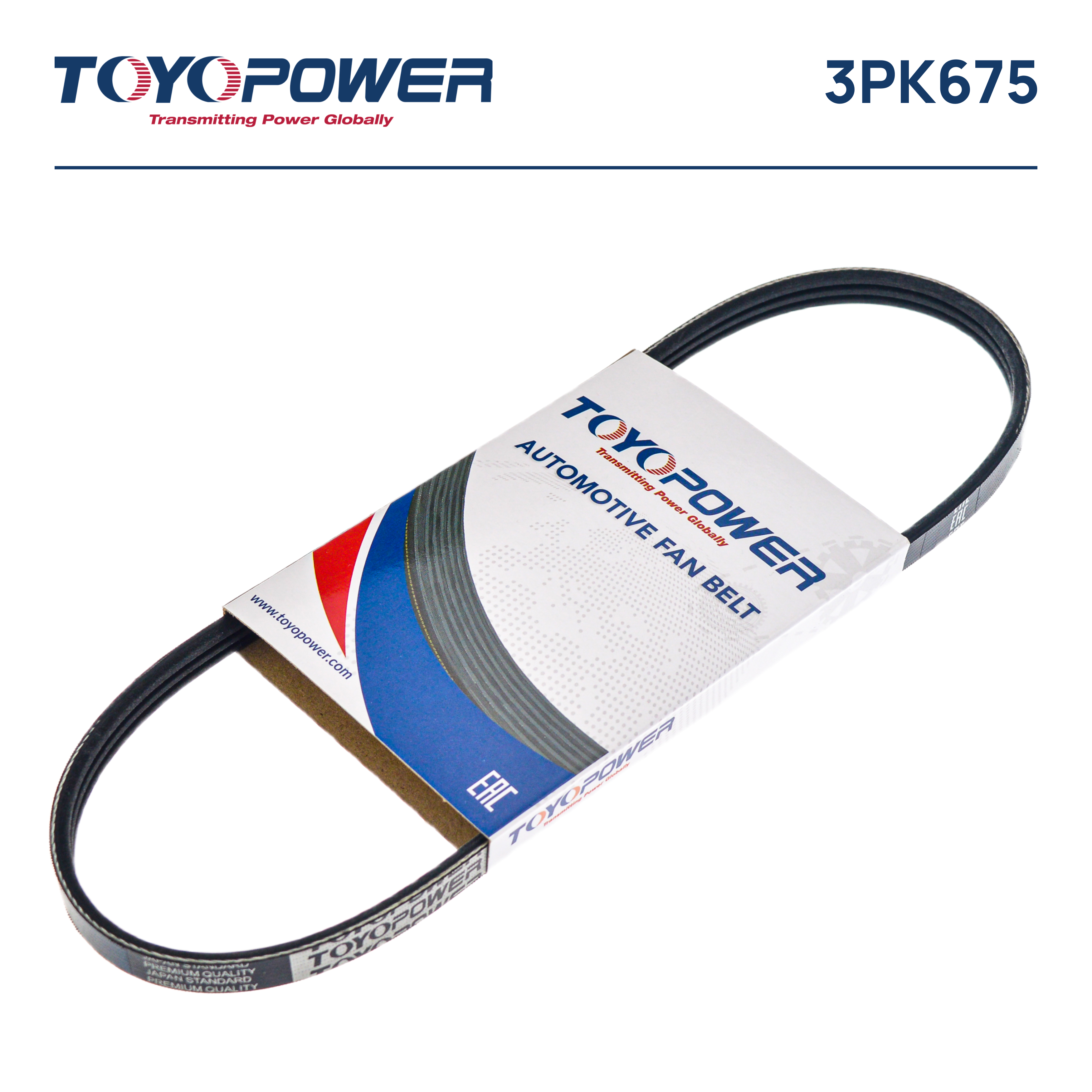 Ремень поликлиновый - Toyopower 3PK675
