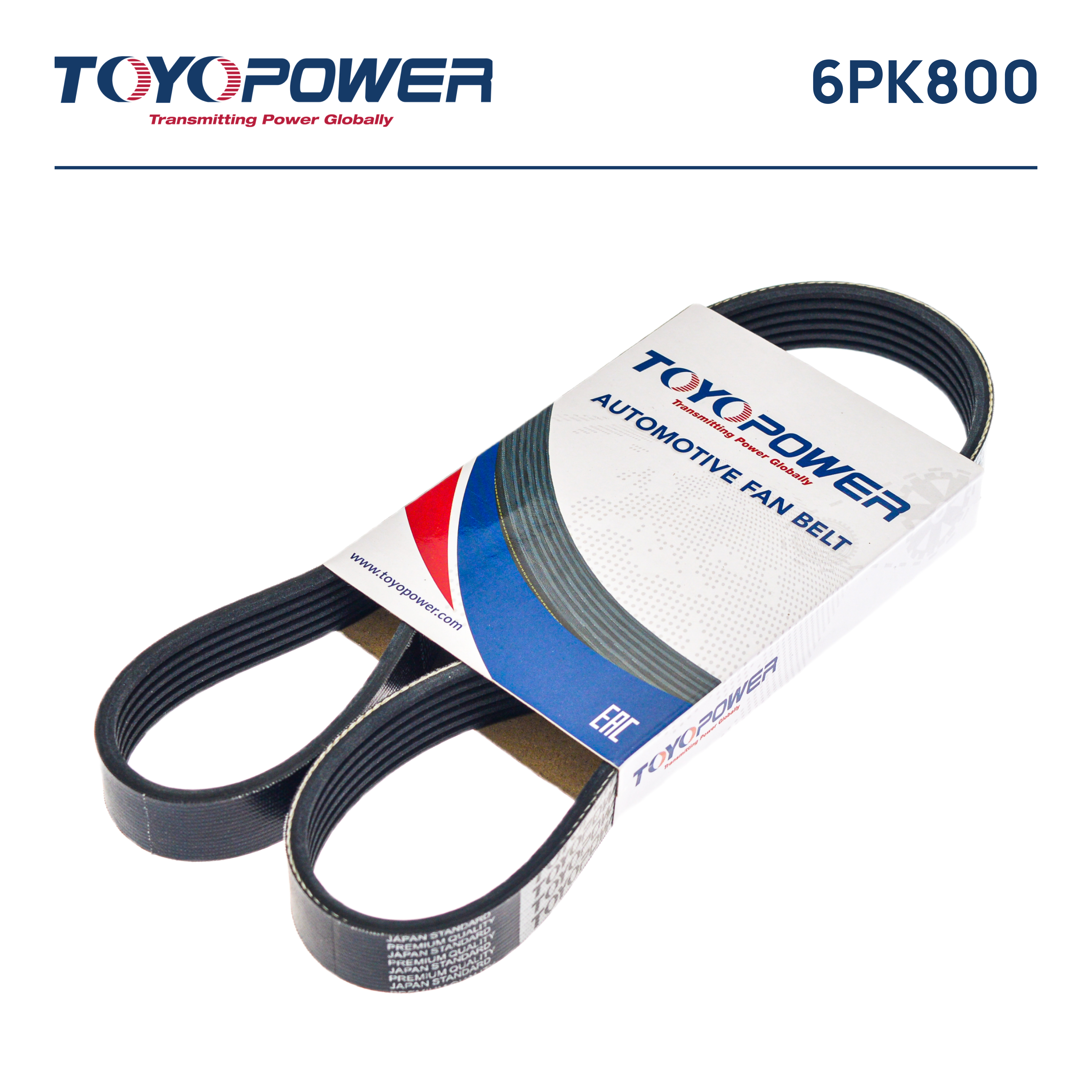 Ремень поликлиновый Toyopower 6PK800