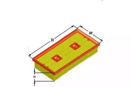 Фильтр воздушный - Tecneco AR10058PM