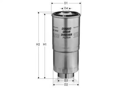 Фильтр топливный - Tecneco GS5653