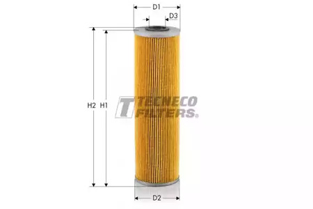 Фильтр масляный вставка - Tecneco OL0612