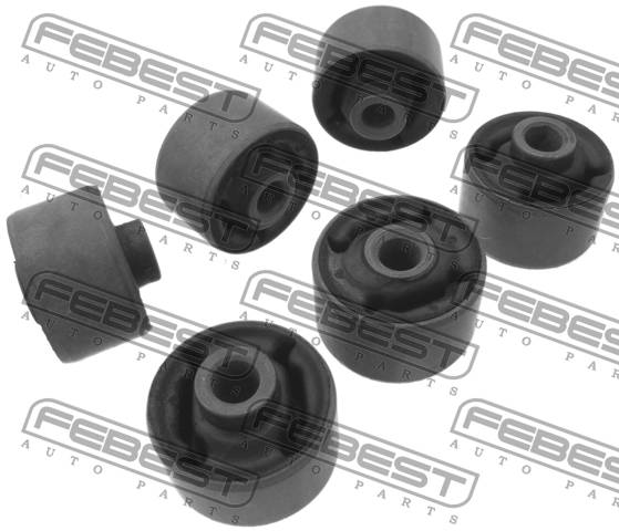 Сайлентблок муфты карданного вала (комплект) 6 PCS - Febest TAB-LCB