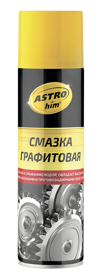 Смазка Графитная Астрохим 335мл аэрозоль - ASTROhim AC455