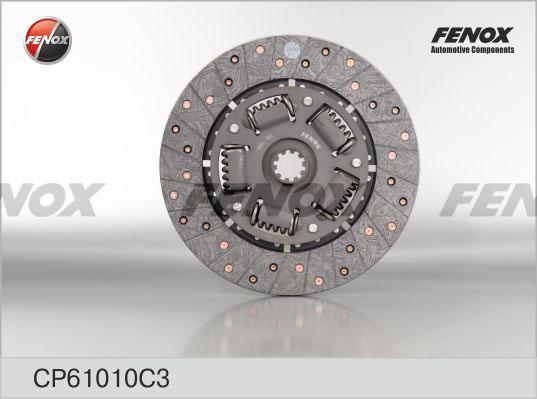 Диск сцепления - Fenox CP61010C3