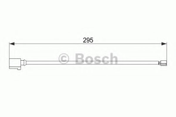 Датчик износа тормозных колодок  - Bosch 1 987 474 565