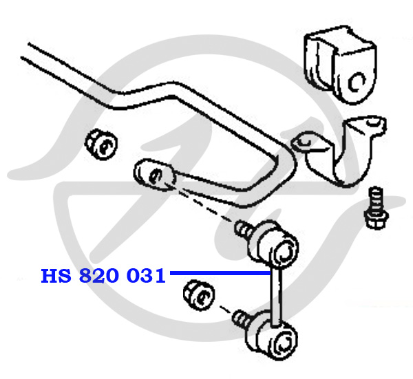 Стойка стабилизатора - Hanse hs820031