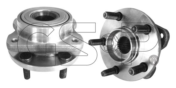 Ступица колеса | перед | - GSP 9326022