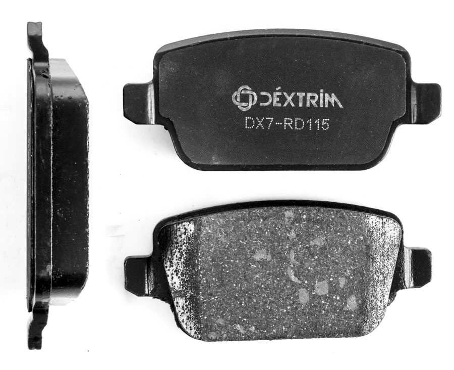 Колодки тормозные дисковые | перед | - Dextrim DX7RD115