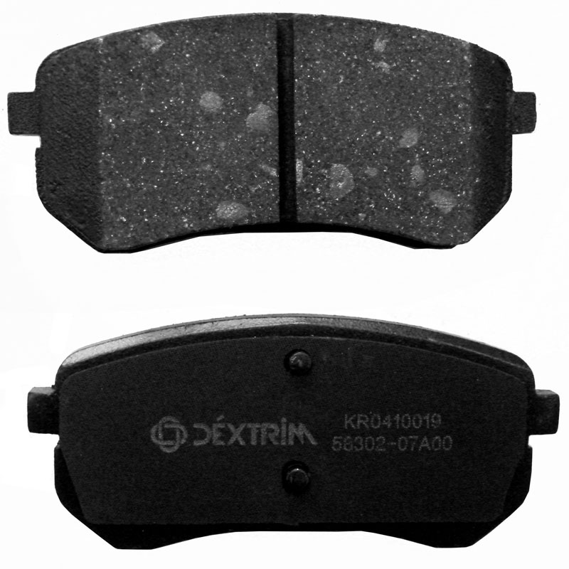 Колодки тормозные дисковые - Dextrim KR0410019