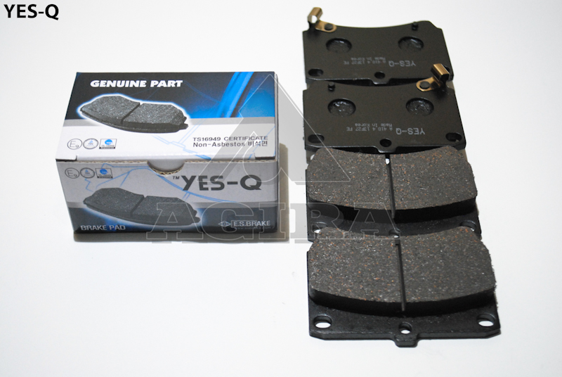 Колодки тормозные дисковые - Yes-Q ESD8031