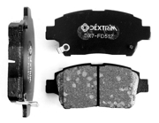Колодки тормозные дисковые | перед | - Dextrim DX7FD512