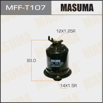 Фильтр топливный - Masuma MFFT107