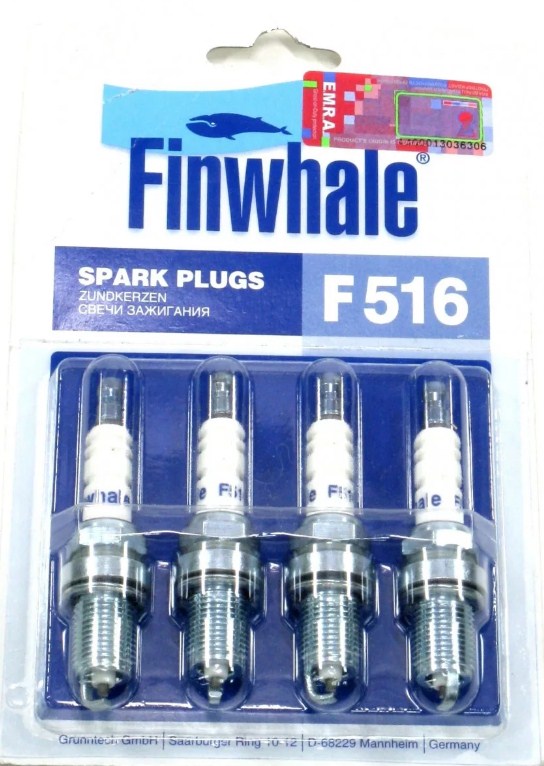 Свечи standart 2110 16кл инжектор - Finwhale F516