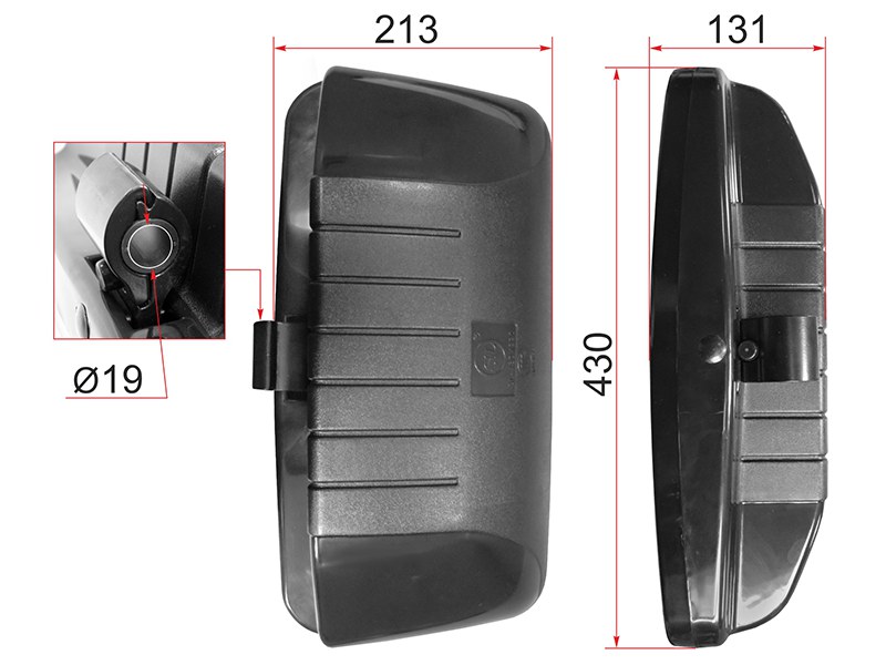 Зеркало наружное - SAT SL-938