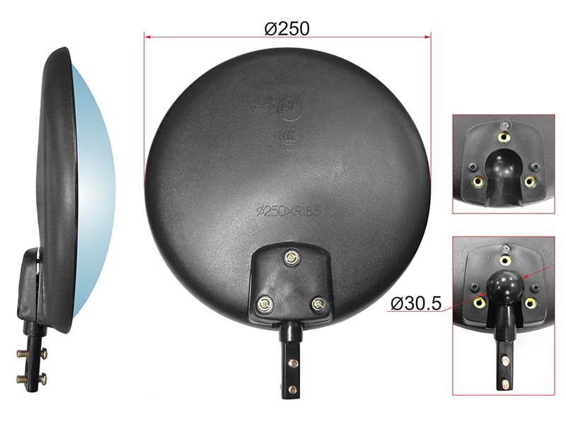 Зеркало наружное - SAT SL-1676