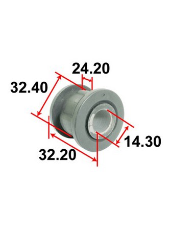 Сайлентблок рулевой рейки - SAT ST-45522-60010