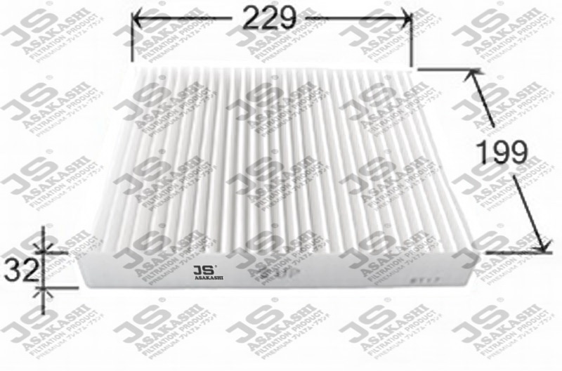 Фильтр салона - JS Asakashi AC206J