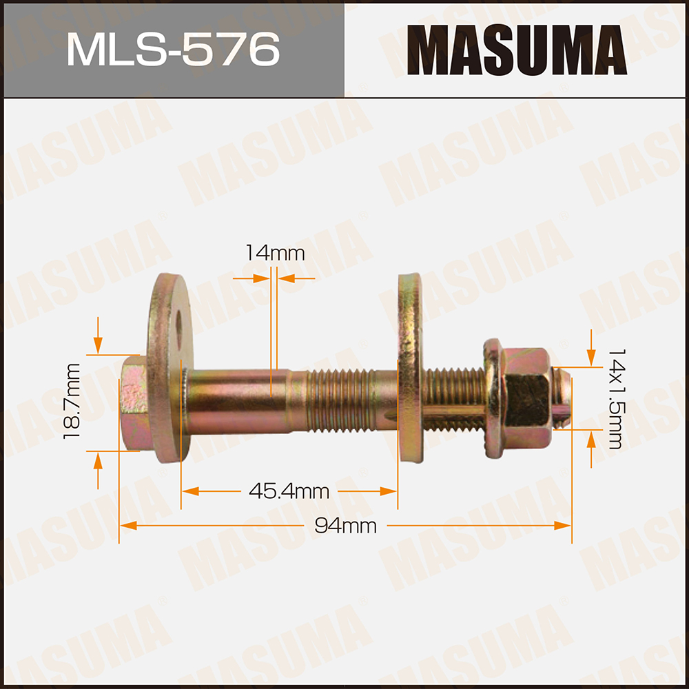Болт эксцентрик - Masuma MLS-576