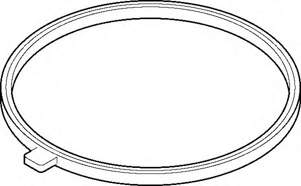 Прокладка, корпус впускного коллектора - Elring 898.640