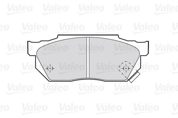 Колодки тормозные дисковые | перед | - Valeo 301047