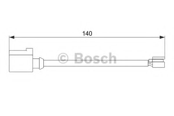 Датчик износа тормозных колодок - Bosch 1 987 474 566