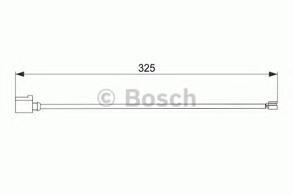 Датчик износа тормозных колодок  - Bosch 1 987 474 567