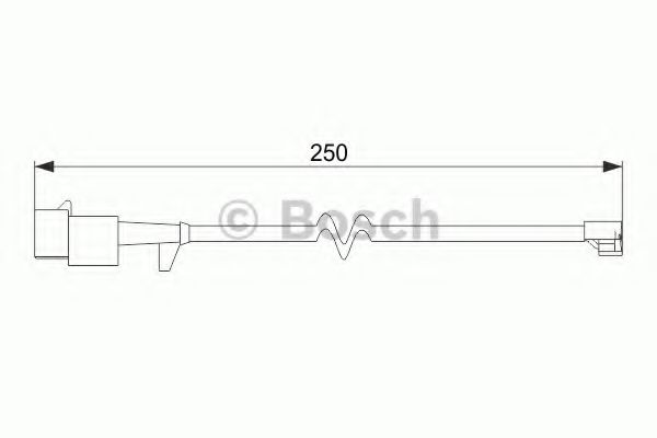 Сигнализатор, износ тормозных колодок Bosch                1 987 474 574