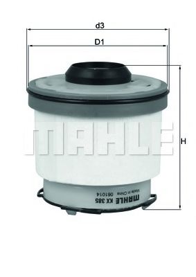 Фильтр топливный - Knecht KX 385D