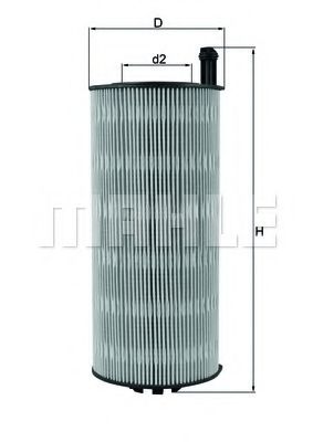 Фильтр масляный - Knecht OX 423/9D