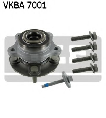 Комплект подшипника ступицы колеса | перед лев | - SKF VKBA 7001