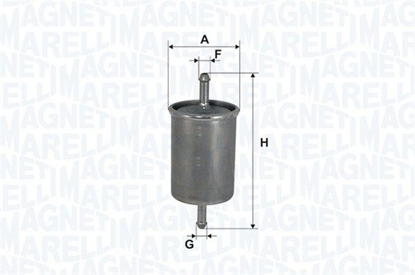 Фильтр топливный - Magneti Marelli 153071760482