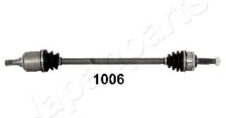 Приводной вал | перед прав | - Japanparts GI-1006