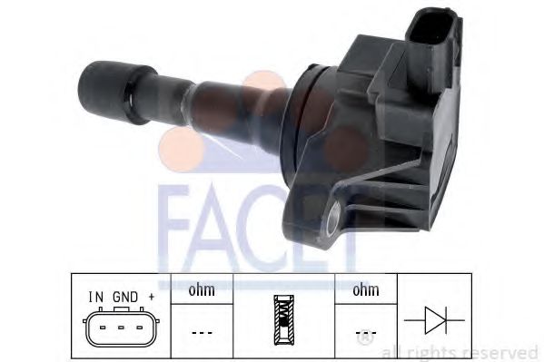 Катушка зажигания - Facet 9.6503