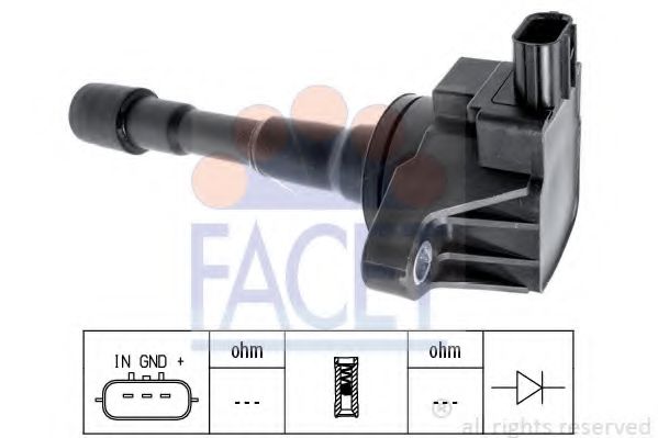 Катушка зажигания - Facet 9.6508