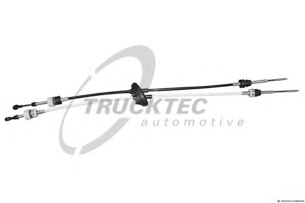 Трос, ступенчатая коробка передач - Trucktec Automotive 02.24.021