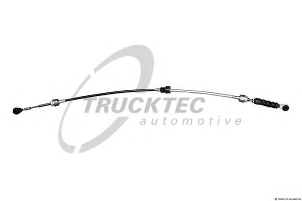 Трос, ступенчатая коробка передач - Trucktec Automotive 02.24.024