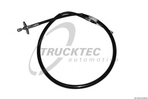 Трос, стояночная тормозная система | зад | - Trucktec Automotive 02.35.259