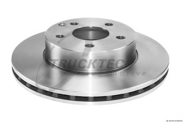 Тормозной диск | перед | - Trucktec Automotive 02.35.291