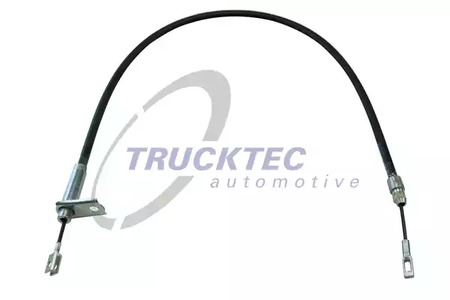 Трос, стояночная тормозная система | прав | - Trucktec Automotive 02.35.339