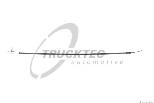 Трос, стояночная тормозная система | лев | - Trucktec Automotive 02.35.343