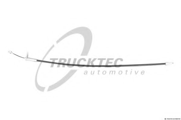 Трос, стояночная тормозная система | прав | - Trucktec Automotive 02.35.344