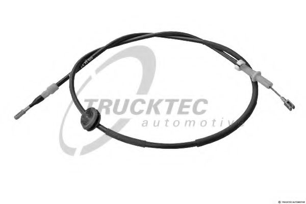 Трос, стояночная тормозная система | прав | - Trucktec Automotive 02.35.354