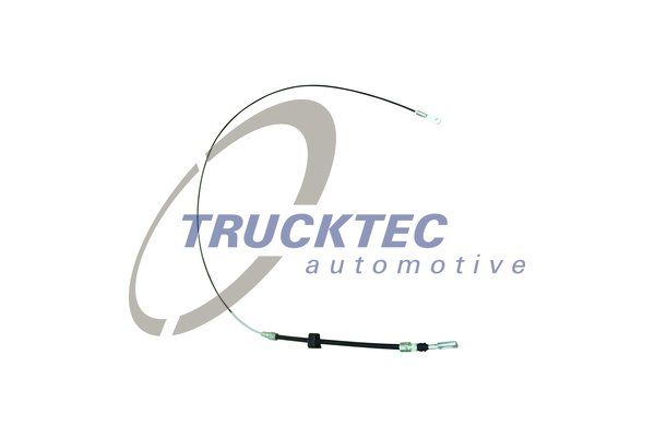 Трос, стояночная тормозная система | зад | - Trucktec Automotive 02.35.402