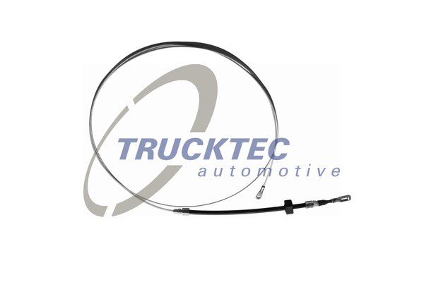 Трос, стояночная тормозная система | зад | - Trucktec Automotive 02.35.403