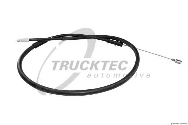 Трос, стояночная тормозная система | зад | - Trucktec Automotive 02.35.405