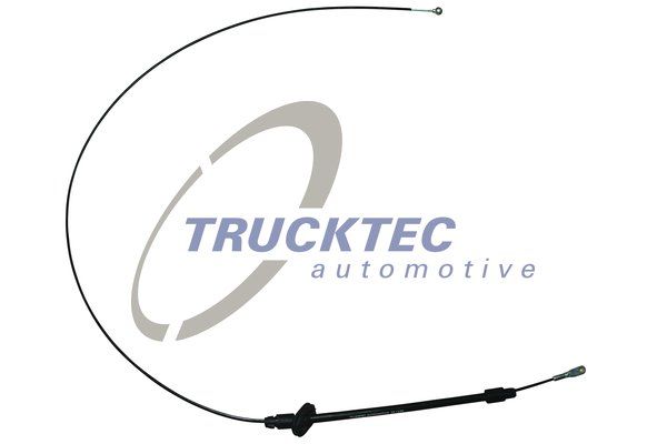 Трос, стояночная тормозная система | перед | - Trucktec Automotive 02.35.407