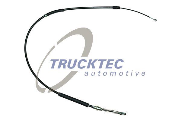 Трос, стояночная тормозная система | зад | - Trucktec Automotive 02.35.410